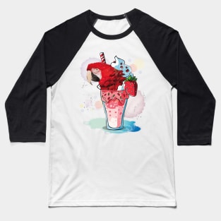 Green-winged Macaw Baseball T-Shirt